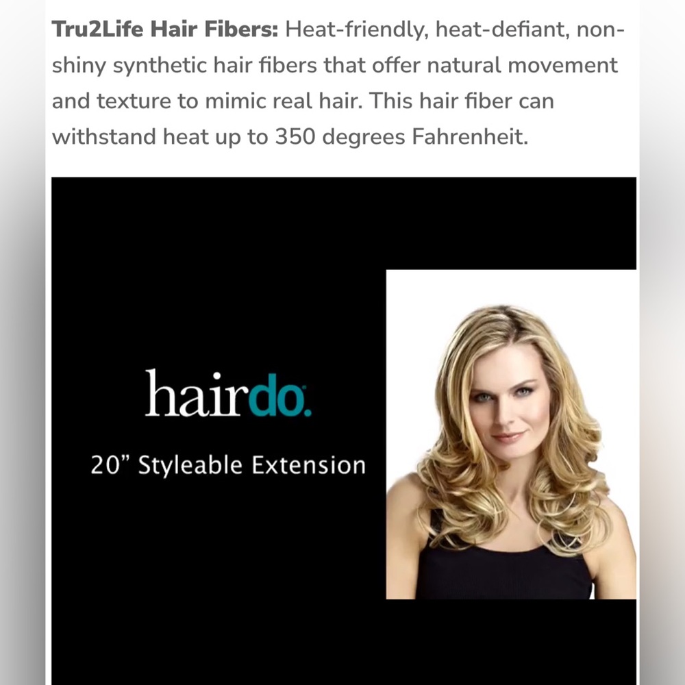 Women hair wig extensions new - Picture 2 of 16